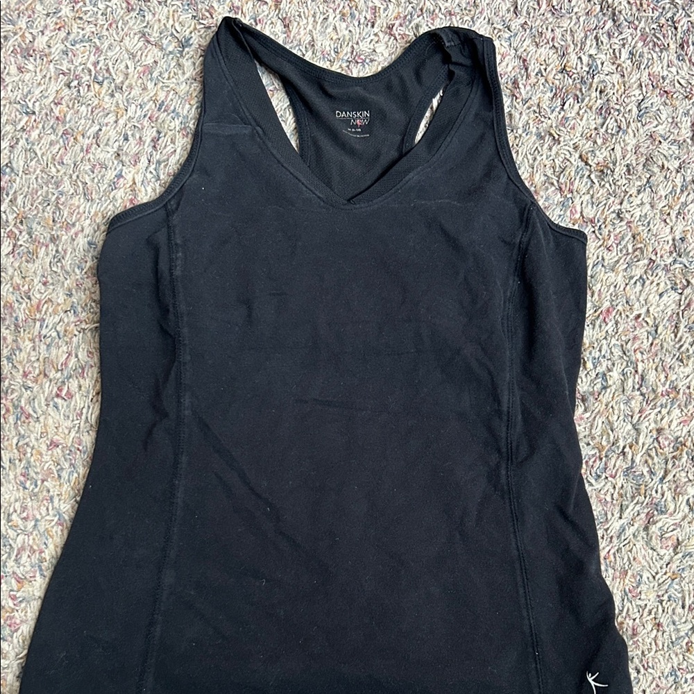 Danskin Women's Sleek Black Tank Top